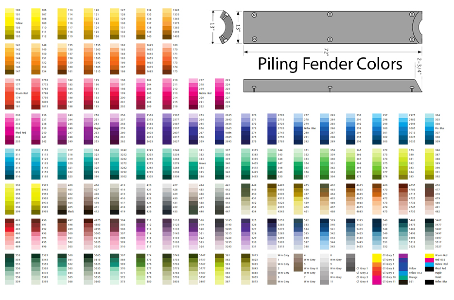 Fender Color Chart